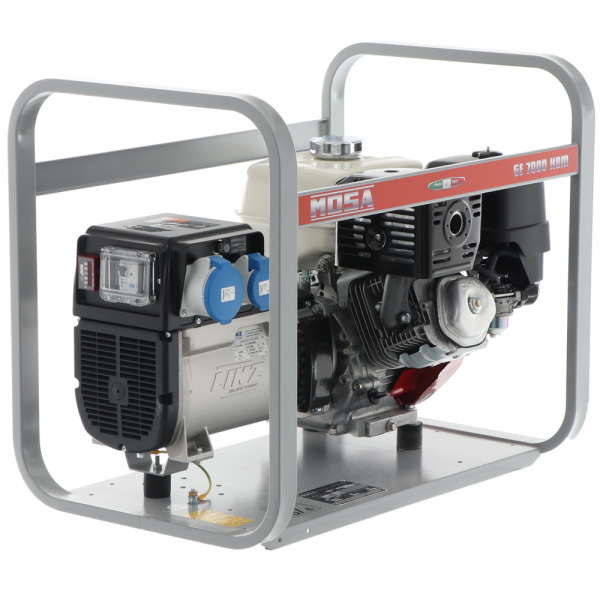 Groupe électrogène 5,0 KW monophasé MOSA GE 7000 HBM AVR - Alternateur italien
