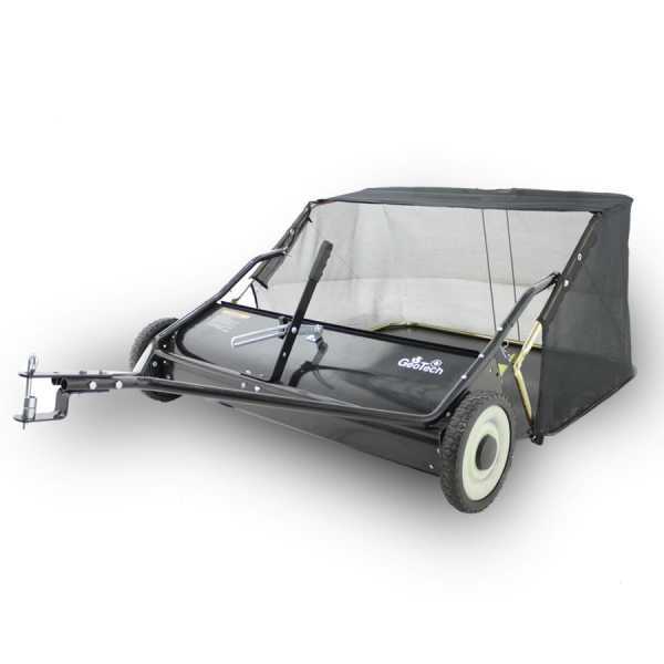 Balayeuse remorquée pour tracteurs tondeuses autoportées (à traction) - balai ramasseur