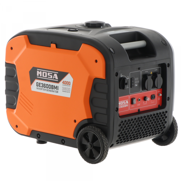 Mosa GE 3600 BMI - Groupe électrogène à inverter de 4 kW - Version trolley