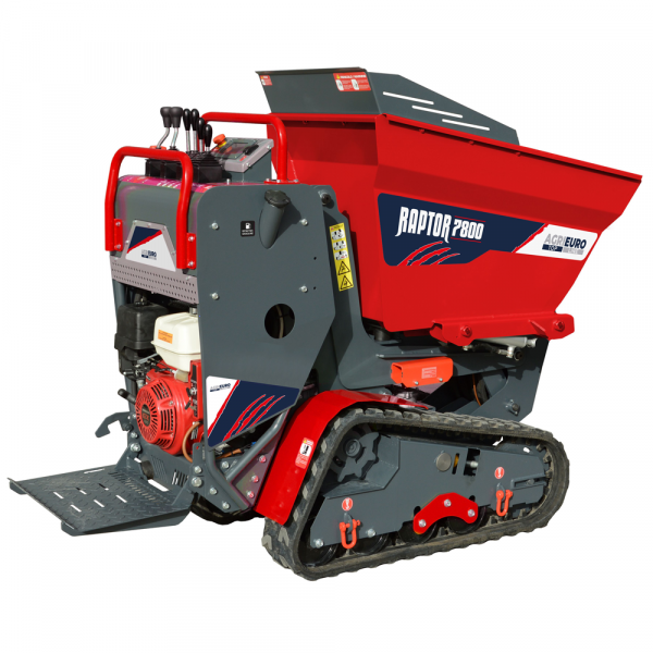 Brouette à moteur sur chenilles AgriEuro Top-Line RAPTOR 7800 HD - Honda GX390 en soldes