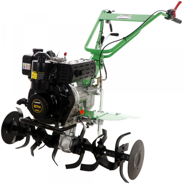 Lampacrescia MGM DL812 - Motobineuse diesel 5 CV - Moteur Loncin