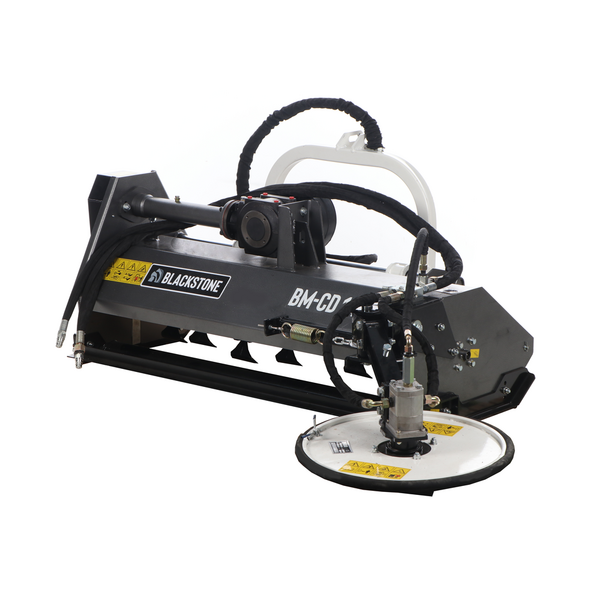 BlackStone BM-CD 140 - Broyeur sur tracteur - Disque interfilaire - Série Médium - Déport hydraulique