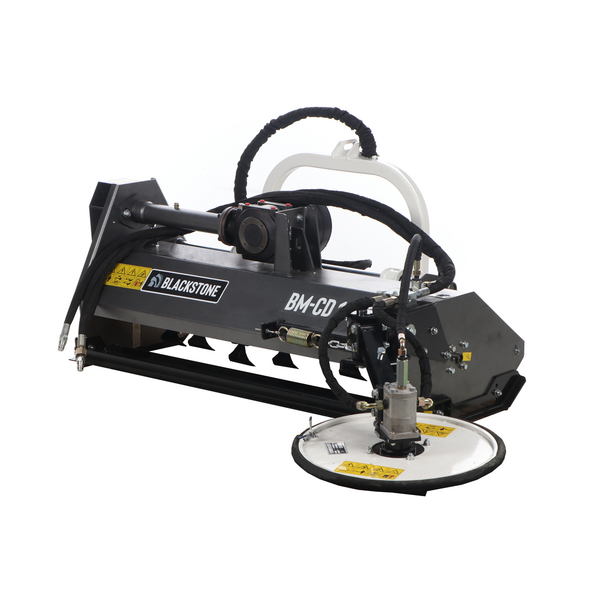 BlackStone BM-CD 120 - Broyeur sur tracteur - Disque interfilaire - Série Médium - Déport hydraulique