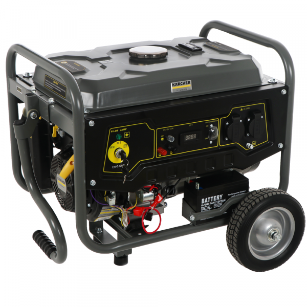 Karcher Pro PGG 3/1 - Groupe électrogène 2,8 kW monophasé à essence - à chariot