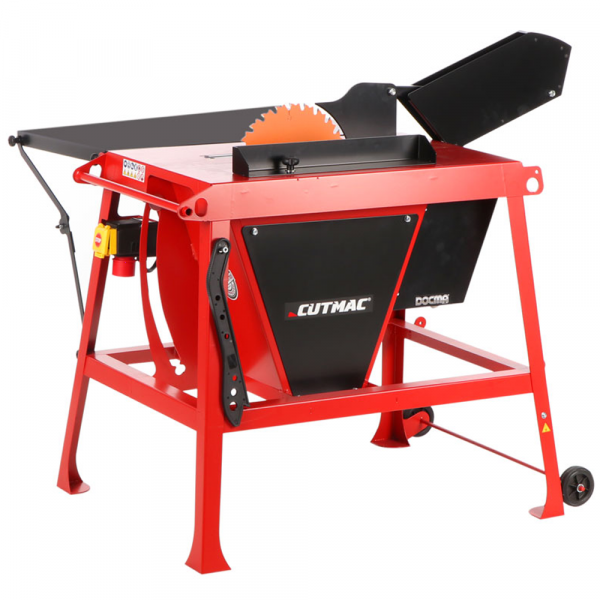 Docma Cutmac BSF315 - Scie à bûche avec plan de travail - 400V