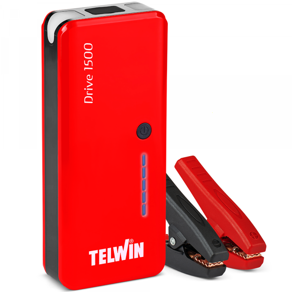 Telwin Drive 1500 - Démarreur portatif multifonction - power bank en soldes