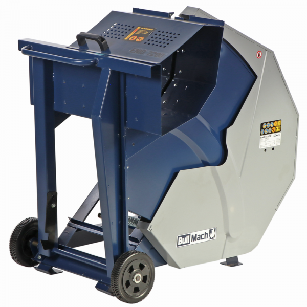 BullMach ENIO 7200 - Scie à bûche électrique - Scie circulaire à chevalet monophasée