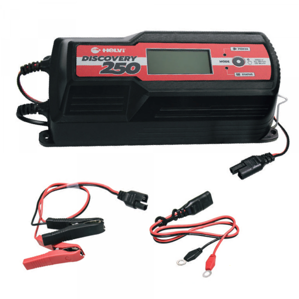 Helvi Discovery 250 - Chargeur de batterie  et mainteneur de charge automatique - 12/24 V en soldes