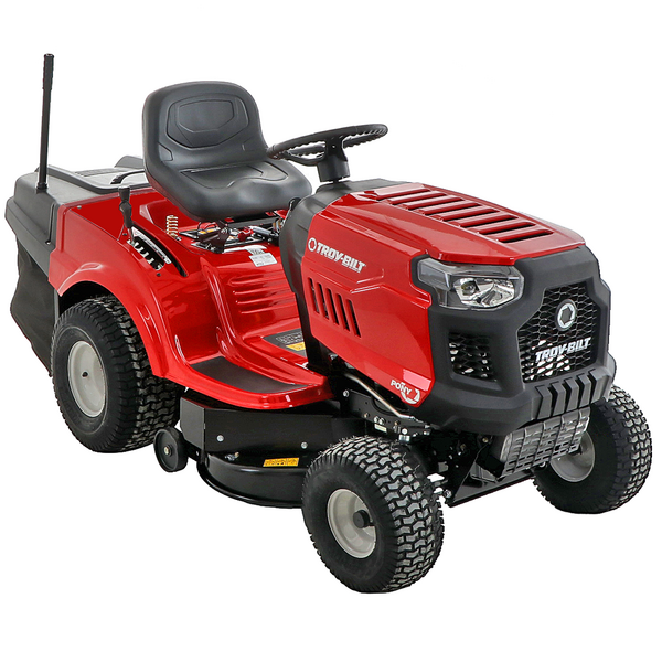 Troy-Bilt Pony 92T-R SELECT - Tracteur tondeuse - Boîte transmatic - Bac de ramassage en soldes