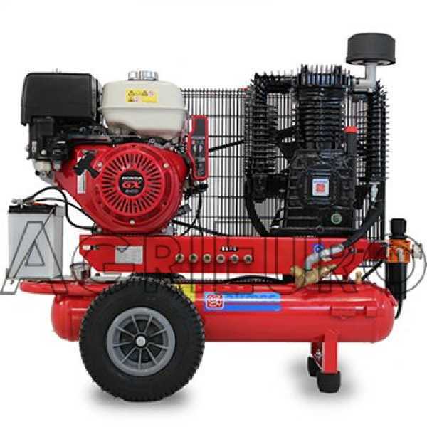 Motocompresseur Airmec TTS 34110/900 moteur à essence HONDA GX 340 - 11 HP en soldes