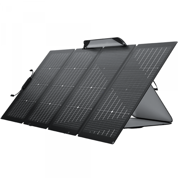 EcoFlow Panneau photovoltaïque portable à double face - 220 W en soldes