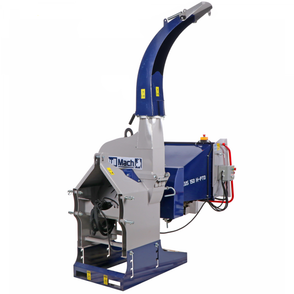 BullMach ZEUS 150 H-PTO - Broyeur pour tracteur - Avec rouleaux d'entraînement à commande hydraulique