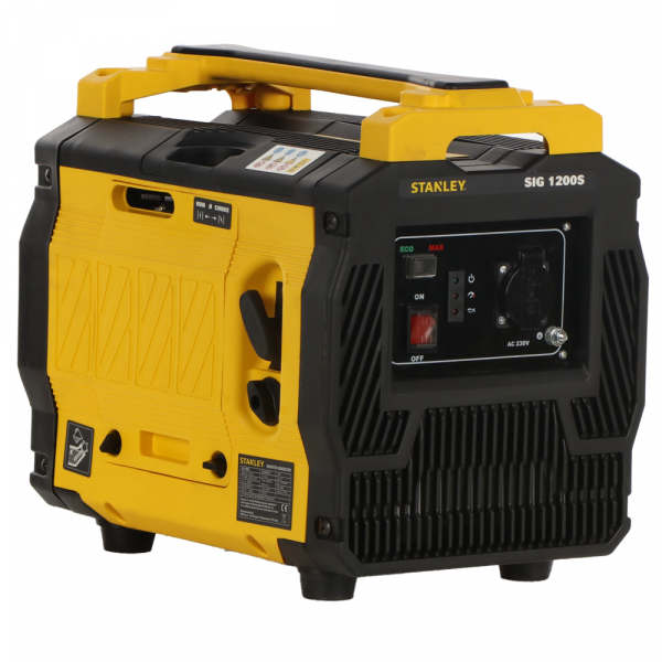 Groupe électrogène à inverter 1,02 kW monophasé Stanley SIG 1200S