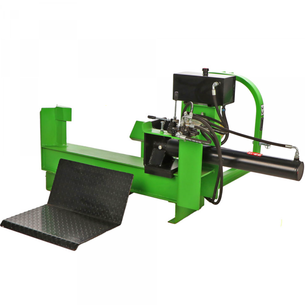 Fendeuse à bois pour tracteur 25T - Horizontale - Plateforme de chargement hydraulique