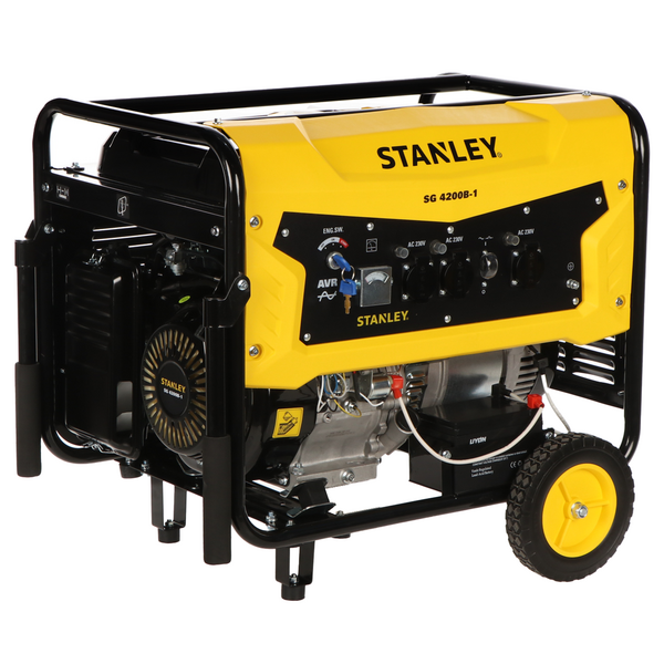 Stanley SG 4200B-1 - Groupe électrogène monophasé AVR - 4.3kW monophasé