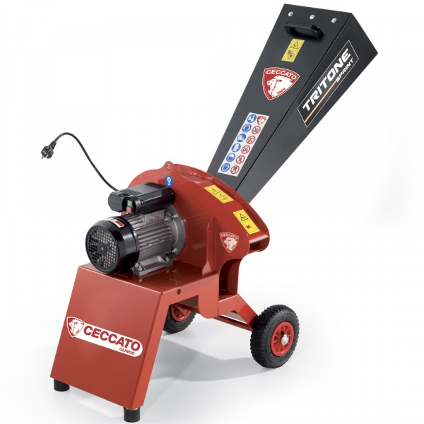 Ceccato Tritone Bio Sprint - Broyeur de végétaux moteur électrique - 2200W