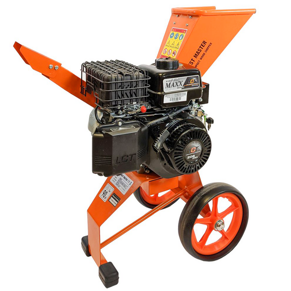 Forest Master FM6DDES - Broyeur de branches thermique - Moteur à essence LCT de 7 CV - Démarrage électrique