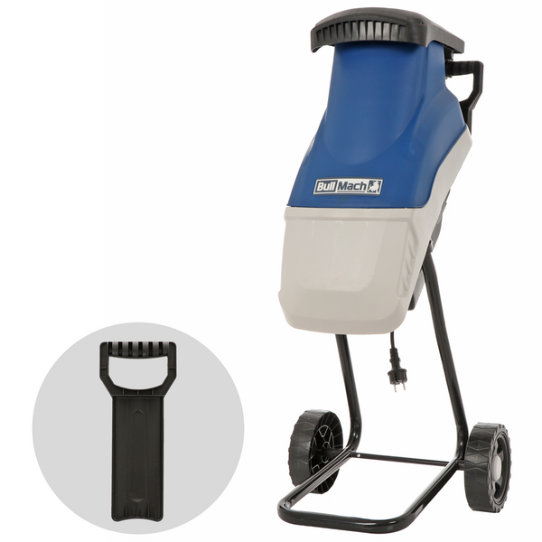 BullMach Tersic 40 - Broyeur électrique - Lames réversibles - Bac de récupération