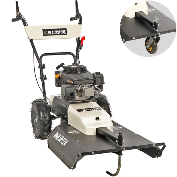 Blackstone RMB 58-224 - Tondeuse débroussailleuse thermique - Moteur Loncin LC1P75F 224 cm³