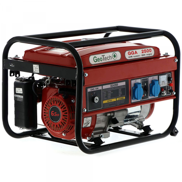 Groupe électrogène 2,0 kw monophasé à essence GeoTech GGA2500