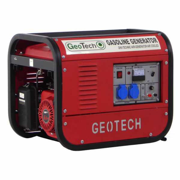 GeoTech GGSA3000 - Groupe électrogène 2.7 kw monophasé à essence en soldes