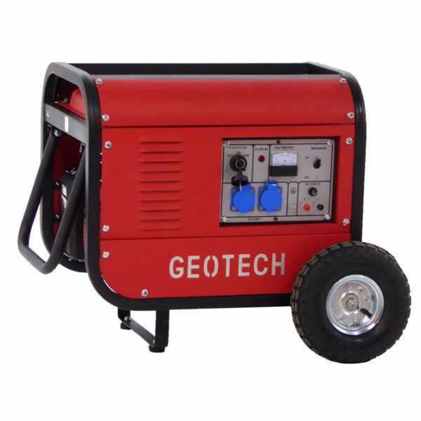 GeoTech GGSA3000ES - Groupe électrogène 2.7  kw monophasé à essence - sur chariot - dém. électrique en soldes