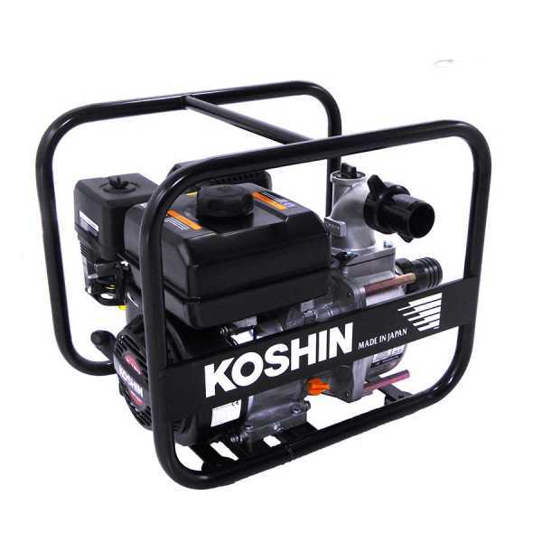 Motopompe thermique Koshin STV-50X  pour eaux semi-chargées avec raccords de 50 mm en soldes