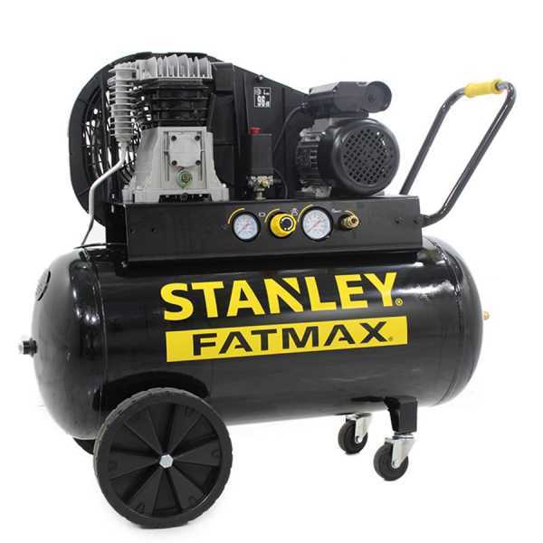 Stanley Fatmax B 255/10/100 - Compresseur d'air électrique à courroie - moteur 2 CV - 100 L en soldes
