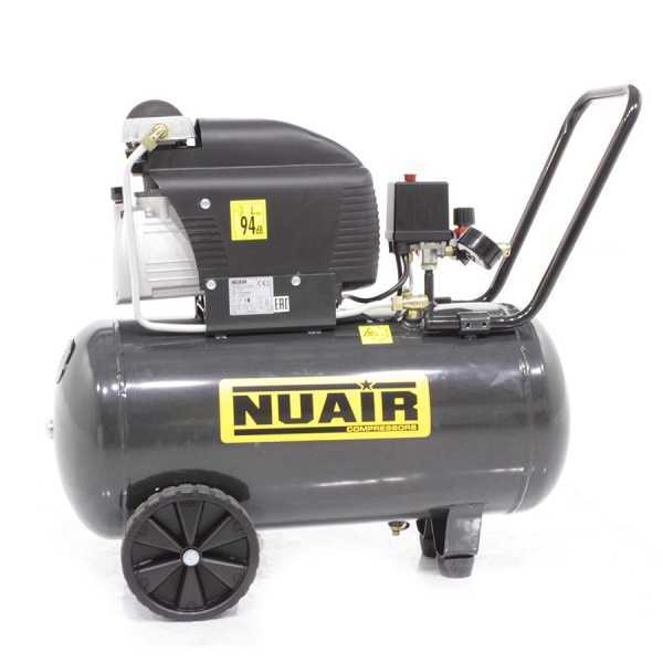 Nuair FC2/50 S - Compresseur électrique sur chariot - moteur 2 CV - 50 L - Air comprimé en soldes