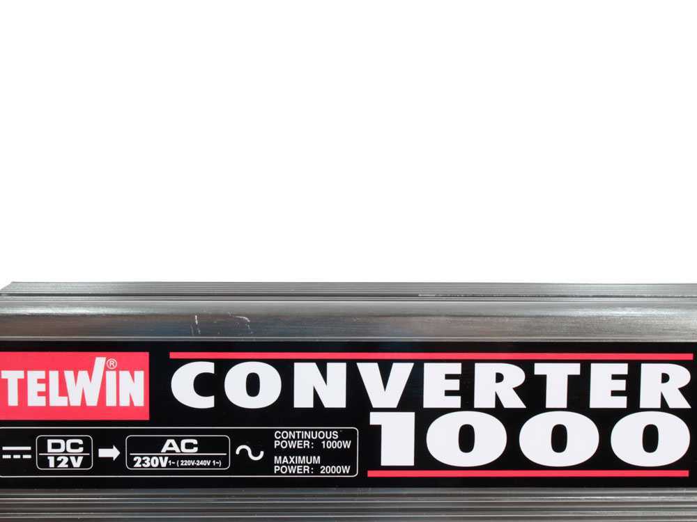 Telwin Convertisseur de puissance TELWIN CONVERTER 1000. 
