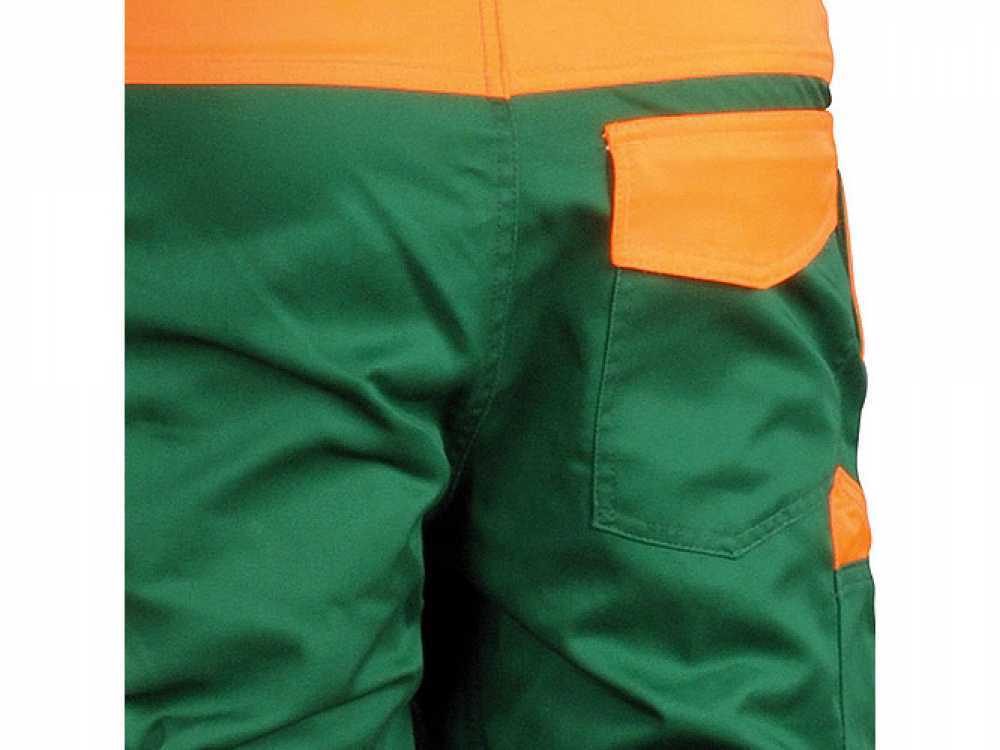 Salopette De Travail Cofra Secure Cut - Vert/Orange - Taille XXL - Poches Multiples - Sécurité