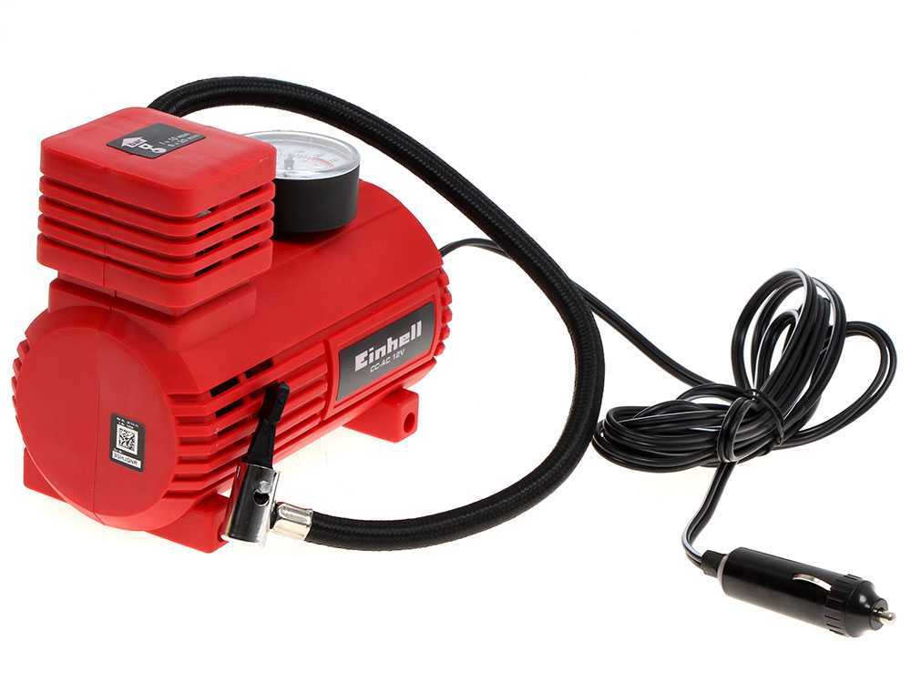 Compresseur portable rouge et noir Einhell 429225 - Acheter en ligne -  Habitium®