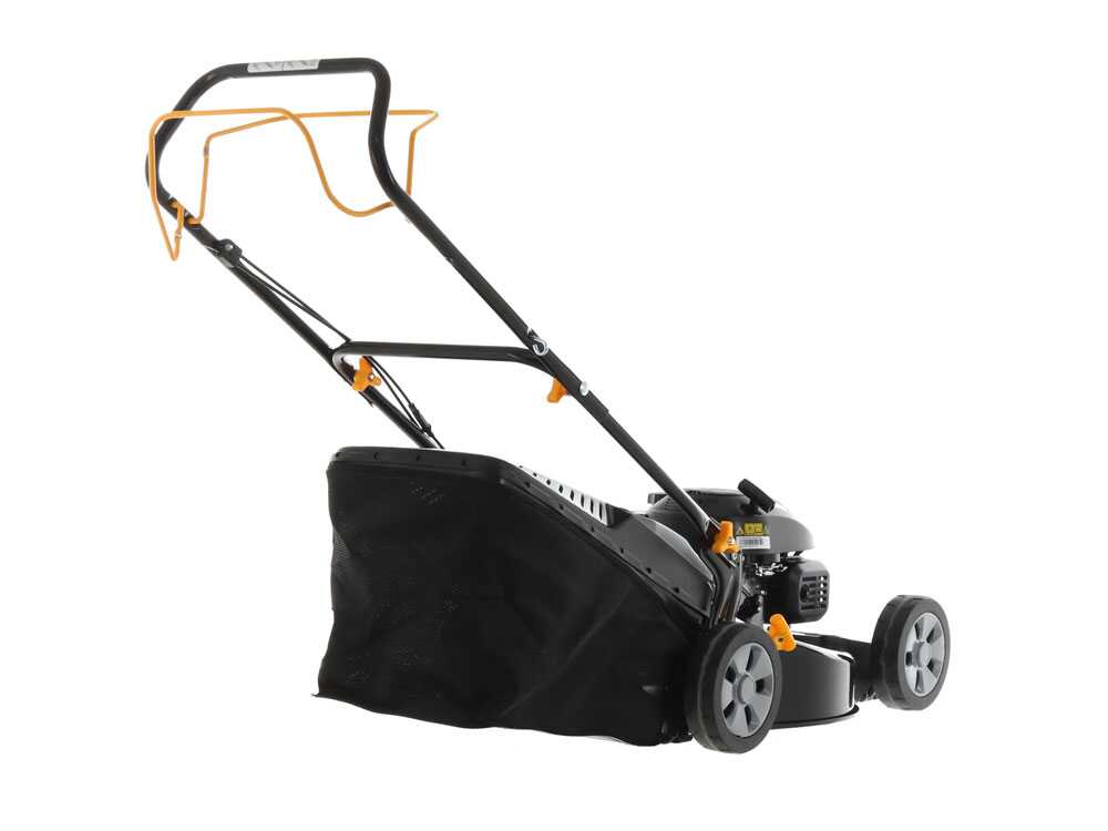 Tondeuse à Gazon Alpina AL5 46 SA - Essence, 46cm Coupe, Bac 60L | Pour Jardins Jusqu'à 1200m²
