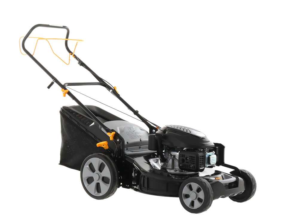 Tondeuse à Gazon Tractée ALPINA AL5 51 SAQ - Moteur 166cc - Coupe 51cm - Bac 60L - 4 En 1 - Jusqu'à 1800m²