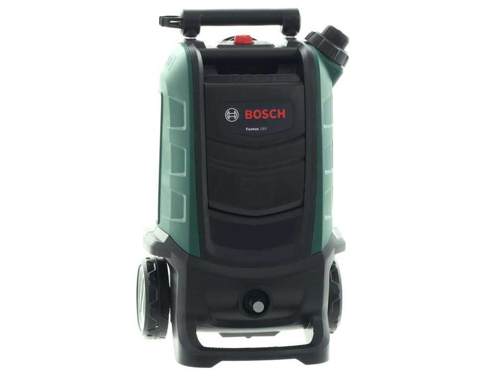 Nettoyeur Basse Pression Sur Batterie Bosch Fontus Sans Fil