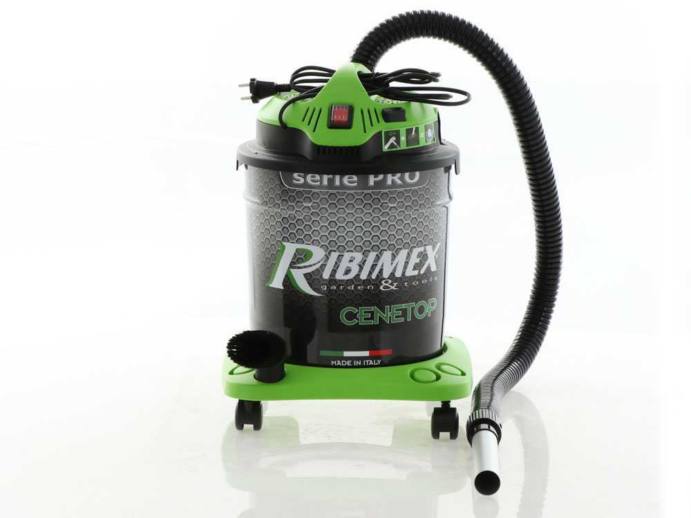 Aspirateur cendre froide Ceneti by Ribimex 800w 15l - Provence Outillage