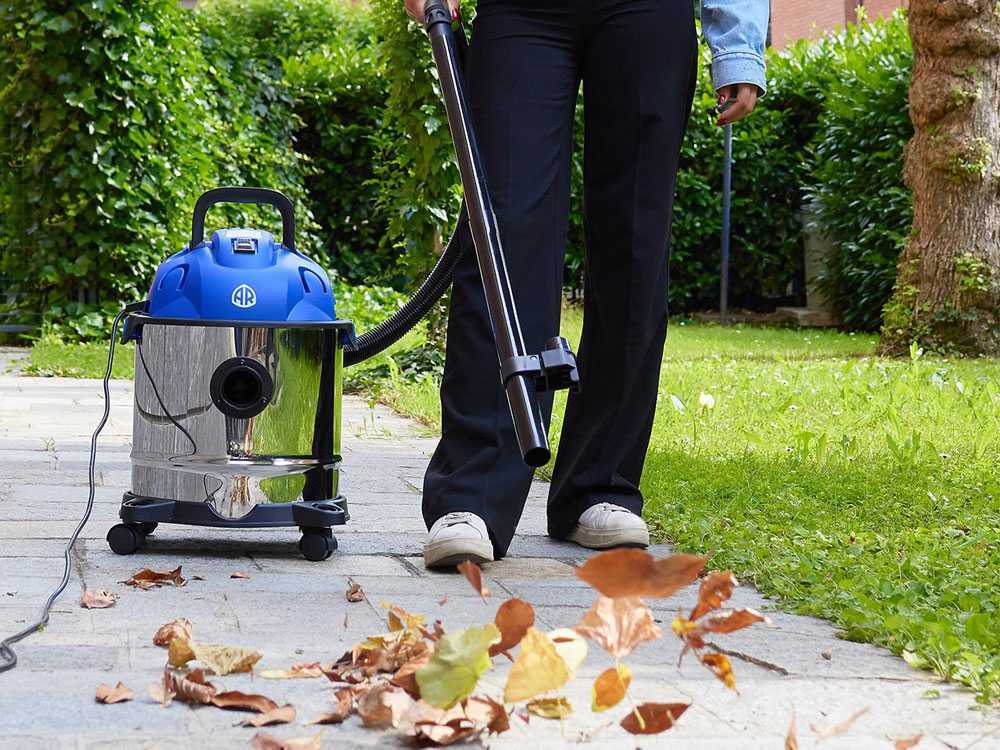 Aspirateur Bidon Inox Annovi Reverberi AR3370 - 20L, 1400W, Sans Sac