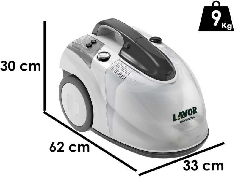 Nettoyeur &agrave; vapeur LAVOR GV Egon VAC 4.1 Plus - r&eacute;servoir d'eau rechargeable