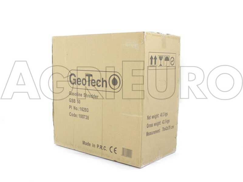 GeoTech GSB50 - Broyeur thermique - Moteur essence 6 CV