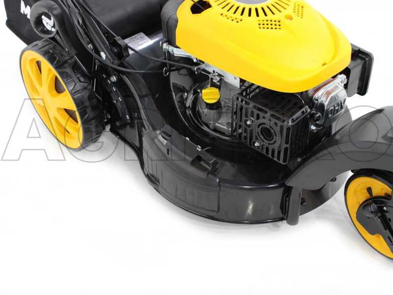 Mowox PM 4645 S Trike - Tondeuse &agrave; gazon thermique autotract&eacute;e - Roue avant pivotante