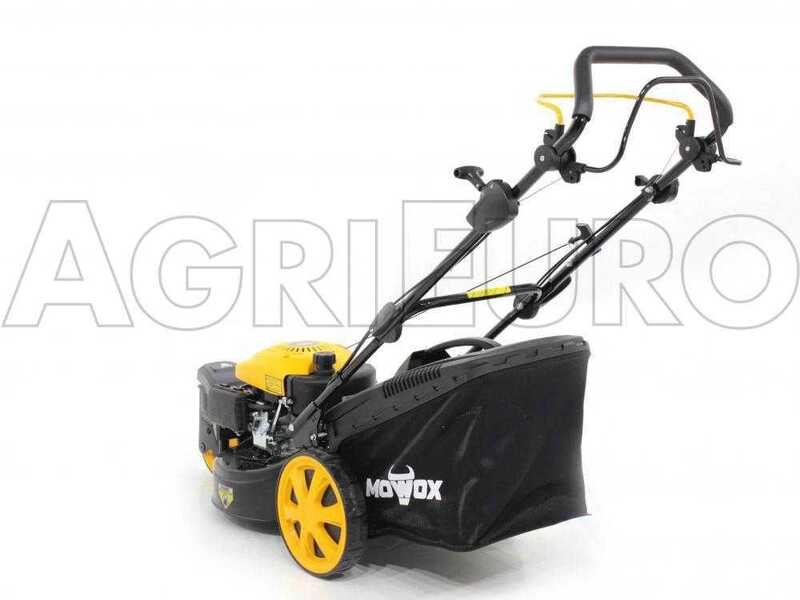 Mowox PM 4645 S Trike - Tondeuse &agrave; gazon thermique autotract&eacute;e - Roue avant pivotante