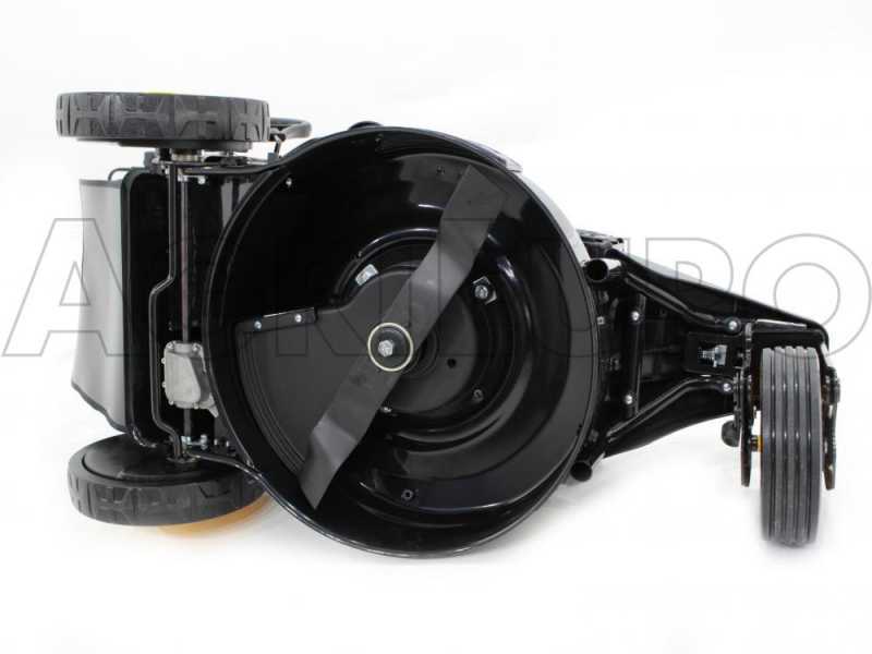Tondeuse thermique tract&eacute;e  Mowox PM 4645 S Trike avec roue avant rotative