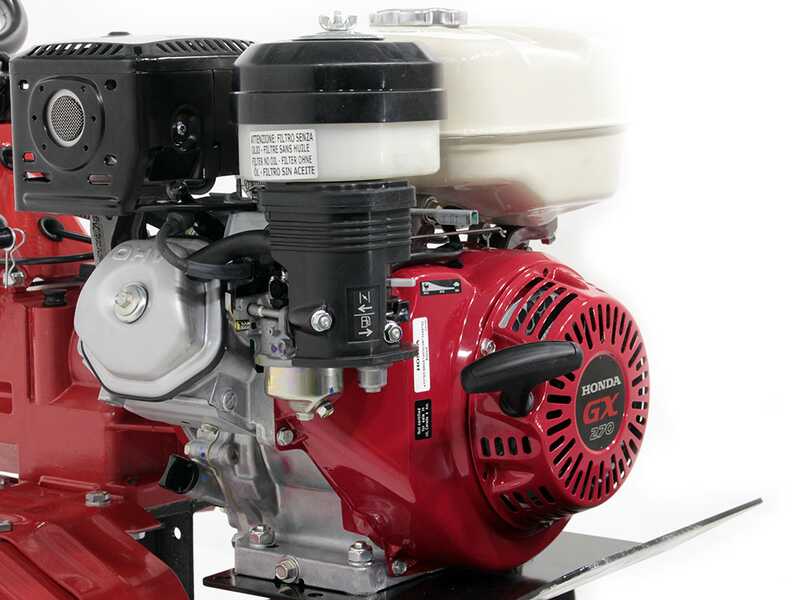 Motobineuse Agri 102 avec fraise 95 cm  - Moteur &agrave; essence Honda GX 270 - vitesses 3+1