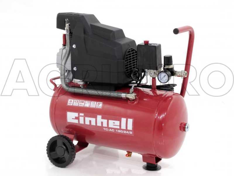 Einhell TC-AC 190/24/8 - Compresseur d'air &eacute;lectrique sur chariot - Moteur 2 CV - 24 L