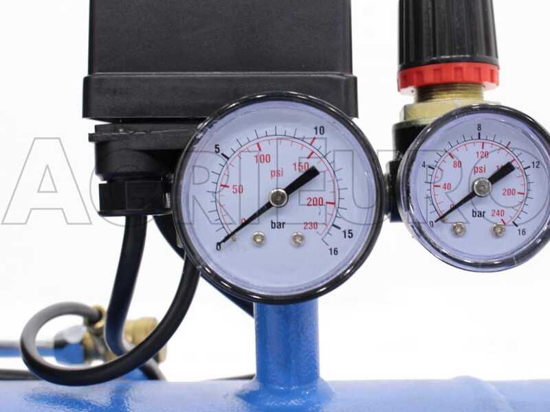 ABAC MONTECARLOL20 - Compresseur d'air &eacute;lectrique monophas&eacute; - Moteur 2 CV - 50 L