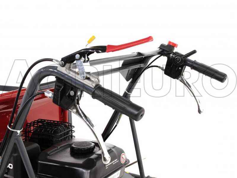 Brouette &agrave; moteur GeoTech GeoPorter 330E BS B&amp;S CR950, benne extensible - charge 300 kg