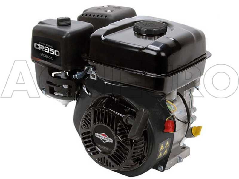 Brouette &agrave; moteur GeoTech Pro GeoPorter 330E BS B&amp;S CR950, benne extensible - charge 300 kg