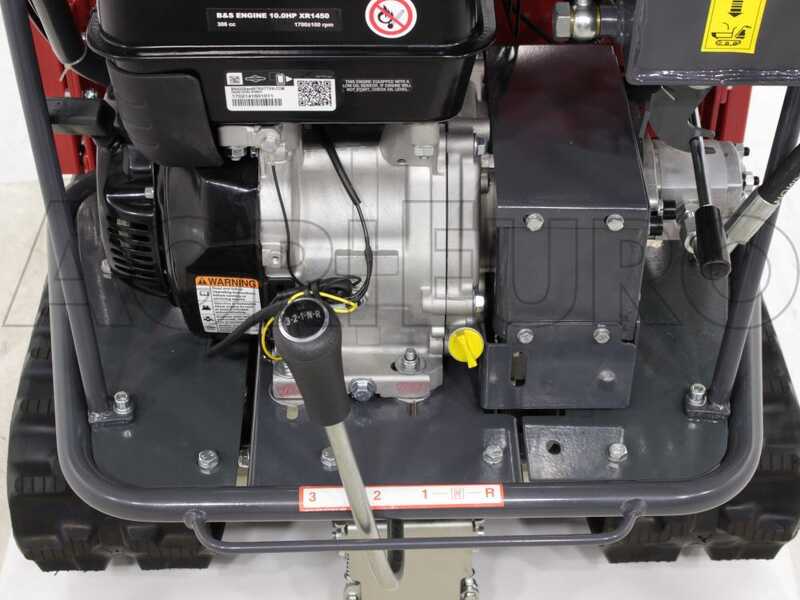 Brouette &agrave; moteur GeoTech Pro GeoPorter 530D BS Hydro - 12 CV - benne dumper hydraulique 500 kg