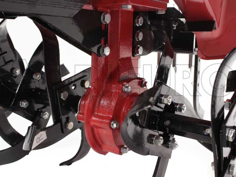 GeoTech-Pro PGT 900 - Motobineuse &agrave; essence 7 CV avec bo&icirc;te 2+1 et transmission &agrave; engrenages