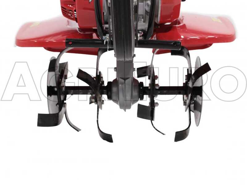GeoTech-Pro PGT 700 - Motobineuse &agrave; essence 7 HP - Changement de vitesses 2+1 marche arri&egrave;re